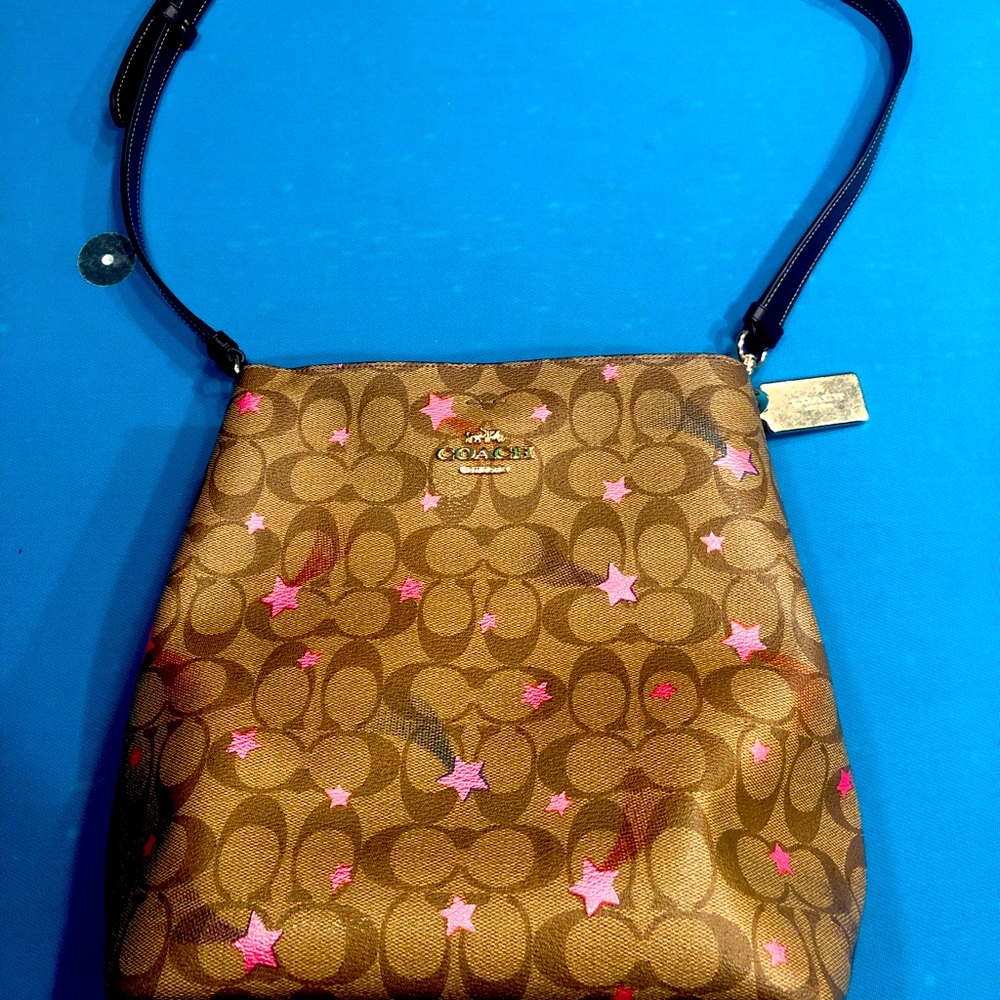 Coach Town Bucket Bag with Disco Print